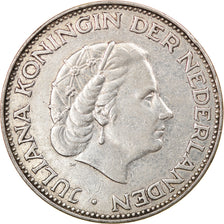 Moeda, Países Baixos, Juliana, 2-1/2 Gulden, 1960, EF(40-45), Prata, KM:185