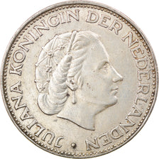 Münze, Niederlande, Juliana, 2-1/2 Gulden, 1960, SS, Silber, KM:185