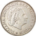 Münze, Niederlande, Juliana, 2-1/2 Gulden, 1960, SS, Silber, KM:185