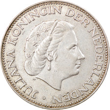 Monnaie, Pays-Bas, Juliana, 2-1/2 Gulden, 1961, TTB+, Argent, KM:185