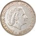 Moneta, Holandia, Juliana, 2-1/2 Gulden, 1961, EF(40-45), Srebro, KM:185