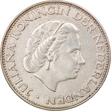 Moneta, Paesi Bassi, Juliana, 2-1/2 Gulden, 1963, BB+, Argento, KM:185