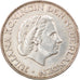 Coin, Netherlands, Juliana, 2-1/2 Gulden, 1963, EF(40-45), Silver, KM:185