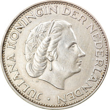 Moneta, Paesi Bassi, Juliana, 2-1/2 Gulden, 1964, BB, Argento, KM:185