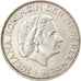 Coin, Netherlands, Juliana, 2-1/2 Gulden, 1964, EF(40-45), Silver, KM:185
