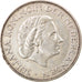 Coin, Netherlands, Juliana, 2-1/2 Gulden, 1964, EF(40-45), Silver, KM:185