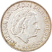 Coin, Netherlands, Juliana, 2-1/2 Gulden, 1966, EF(40-45), Silver, KM:185