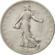 Monnaie, France, Semeuse, 2 Francs, 1908, Paris, TTB, Argent, KM:845.1