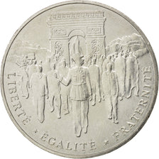 France, Libération de Paris, 100 Francs, 1994, AU(50-53), Silver, KM:1045.1