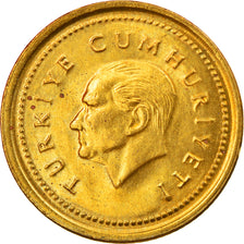 Coin, Turkey, 5000 Lira, 1998, AU(55-58), Brass, KM:1029.1
