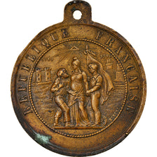Frankreich, Medaille, Souvenir de la Fête Nationale du 14 Juillet, S+, Kupfer