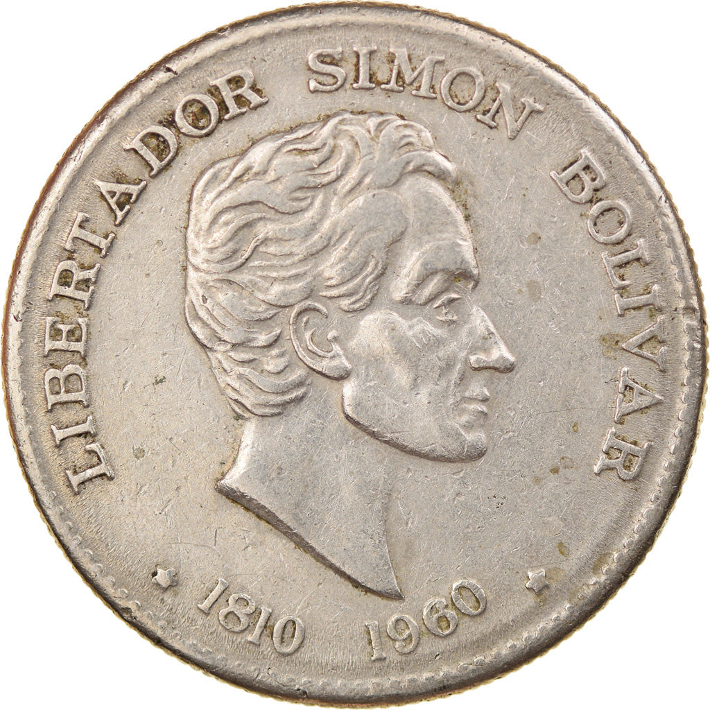 Coin, Colombia, 50 Centavos, 1960, EF(40-45), Copper-nickel, KM:217