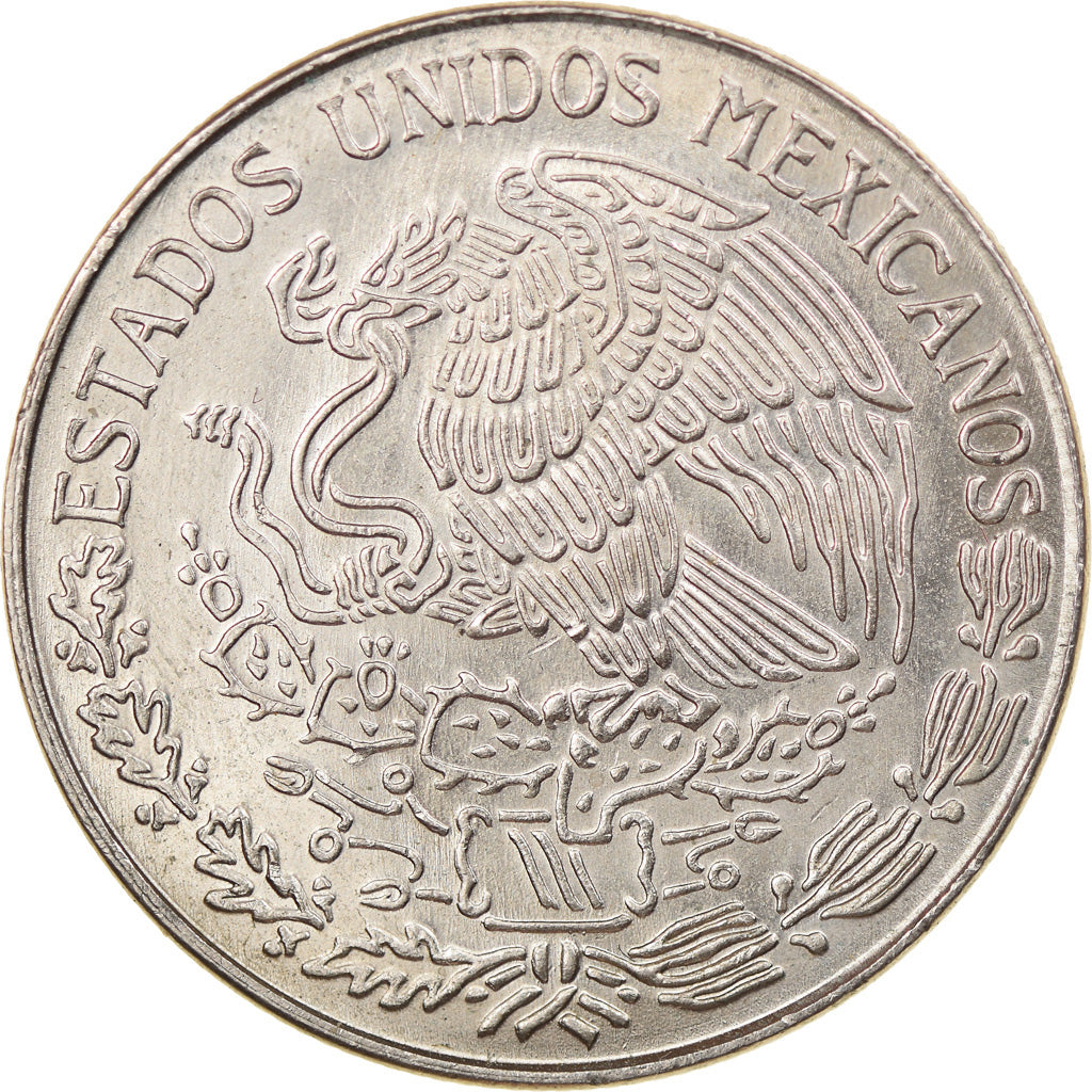 Moneta, Messico, Peso, 1976, Mexico City, BB+, Rame-nichel, KM:460