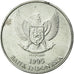 Monnaie, Indonésie, 25 Rupiah, 1995, TTB+, Aluminium, KM:55