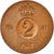 Coin, Sweden, Gustaf VI, 2 Öre, 1961, AU(50-53), Bronze, KM:821