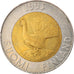 Moneta, Finlandia, 10 Markkaa, 1993, EF(40-45), Bimetaliczny, KM:77