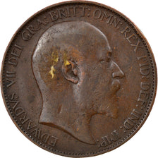 Coin, Great Britain, Edward VII, 1/2 Penny, 1906, EF(40-45), Bronze, KM:793.2