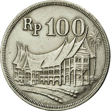 Coin, Indonesia, 100 Rupiah, 1973, AU(50-53), Copper-nickel, KM:36