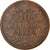Coin, Italy, Vittorio Emanuele II, 10 Centesimi, 1867, Naples, VF(20-25)