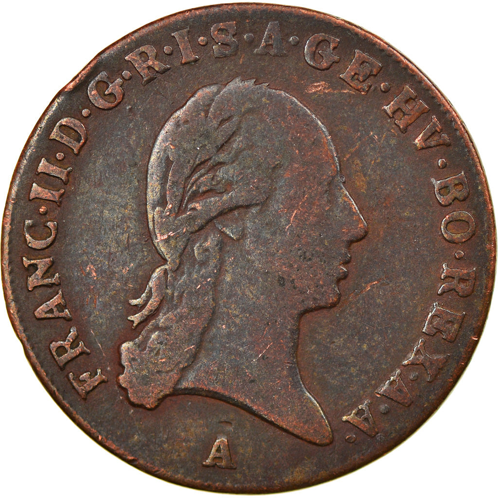 Coin, Austria, Franz II (I), Kreuzer, 1800, Vienne, VF(30-35), Billon, KM:2111