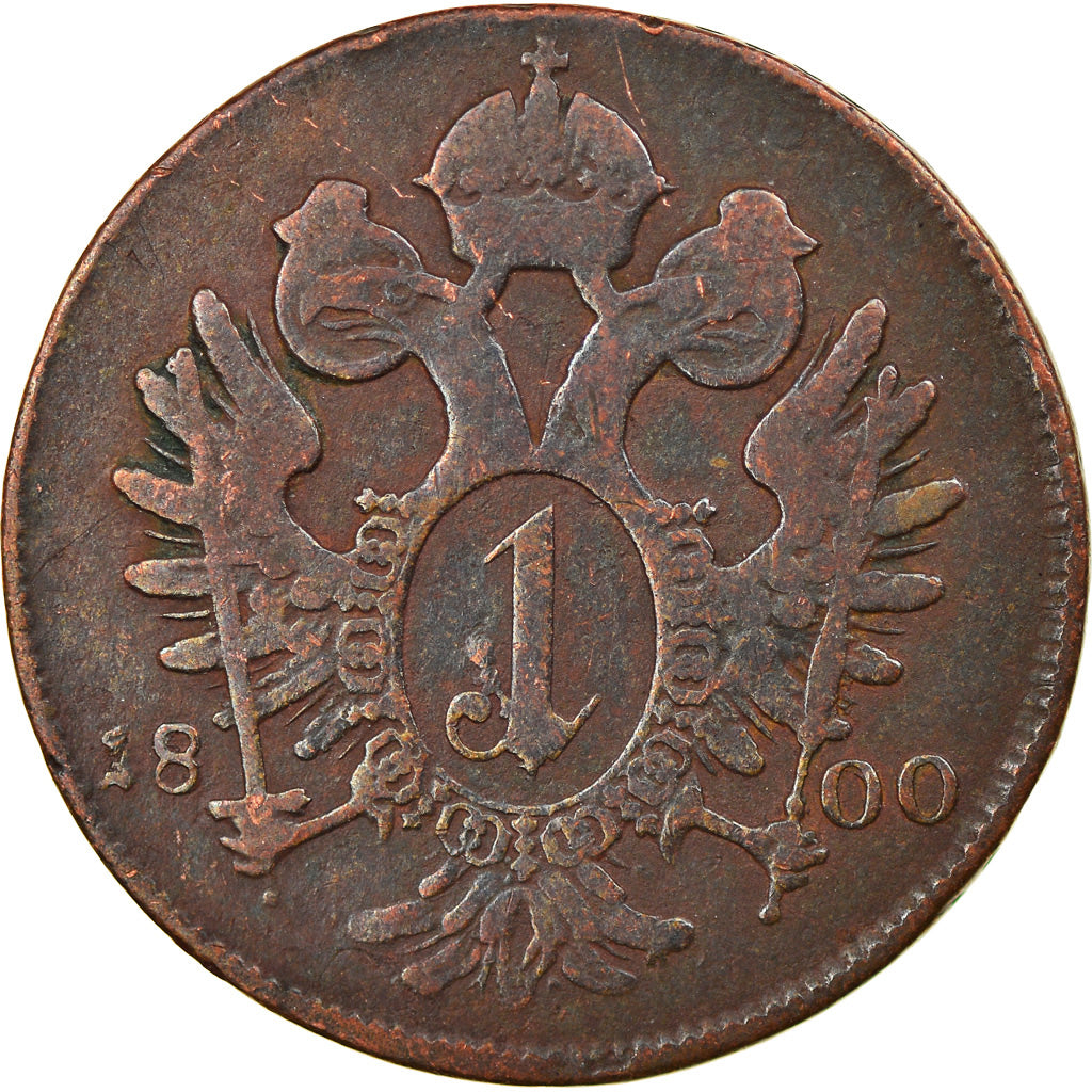 Coin, Austria, Franz II (I), Kreuzer, 1800, Vienne, VF(30-35), Billon, KM:2111