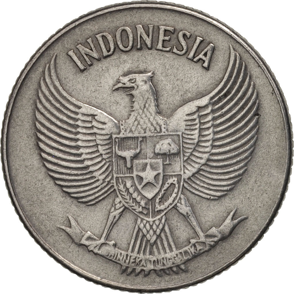Indonesia, 10 Sen, 1957, AU(50-53), Aluminum, KM:12