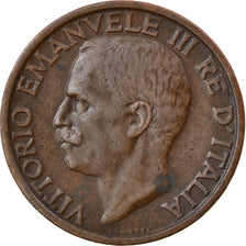 Coin, Italy, Vittorio Emanuele III, 10 Centesimi, 1921, Rome, AU(50-53), Bronze