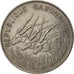 Gabon, 100 Francs, 1972, Paris, AU(55-58), Nickel, KM:12