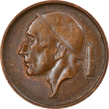 Moeda, Bélgica, Baudouin I, 50 Centimes, 1959, AU(50-53), Bronze, KM:148.1