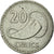 Munten, Fiji, Elizabeth II, 20 Cents, 1969, ZF, Copper-nickel, KM:31