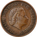 Moneta, Holandia, Juliana, 5 Cents, 1950, AU(50-53), Bronze, KM:181