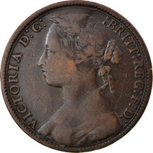 Coin, Great Britain, Victoria, Penny, 1879, VF(30-35), Bronze, KM:755