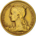 Somalia francesa, 10 Francs, 1965, Paris, MBC+, Aluminio - bronce, KM:11