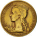 French Somaliland, 20 Francs, 1965, Paris, AU(50-53), Aluminum-Bronze, KM:12