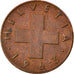 Monnaie, Suisse, Rappen, 1963, Bern, TB+, Bronze, KM:46