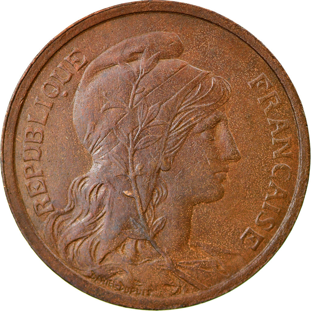 Coin, France, Dupuis, 2 Centimes, 1920, Paris, EF(40-45), Bronze, KM:841