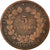 Moneda, Francia, Cérès, 5 Centimes, 1872, Paris, BC+, Bronce, KM:821.1