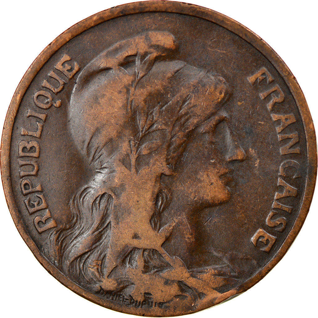 Coin, France, Dupuis, 10 Centimes, 1906, Paris, VF(30-35), Bronze, KM:843