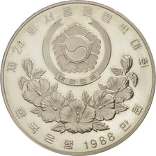 KOREA-SOUTH, 10000 Won, 1988, MS(60-62), Silver, KM:75