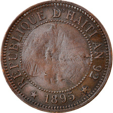 Coin, Haiti, Centime, 1895, VF(30-35), Bronze, KM:48