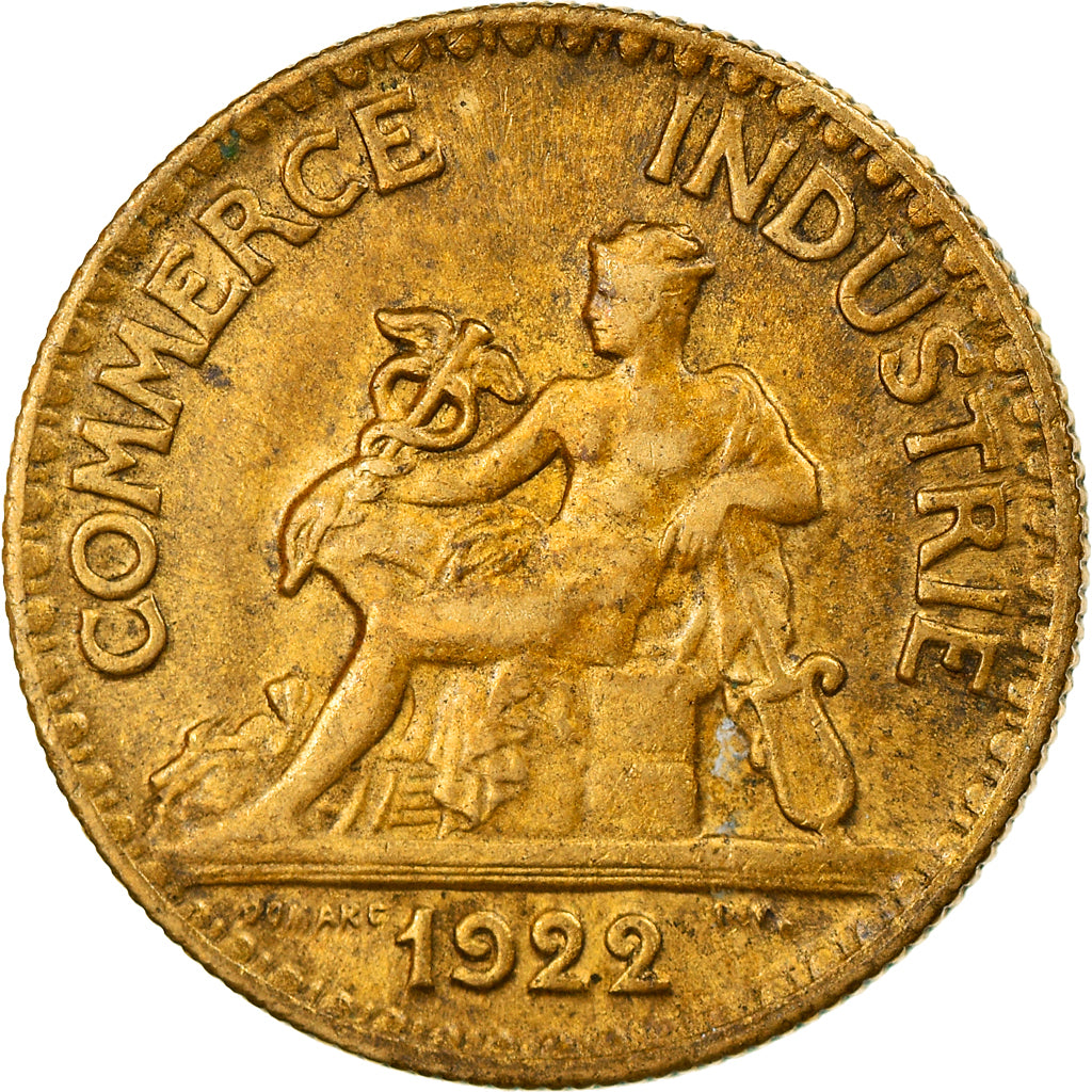 Moneta, Francja, Chambre de commerce, 50 Centimes, 1922, Paris, EF(40-45)