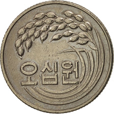 KOREA-SOUTH, 50 Won, 1981, AU(50-53), Copper-Nickel-Zinc, KM:20