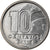 Monnaie, Brésil, 10 Centavos, 1989, TTB+, Stainless Steel, KM:613