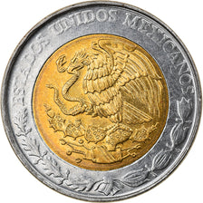 Moneta, Mexico, Nuevo Peso, 1992, Mexico City, AU(50-53), Bimetaliczny, KM:550