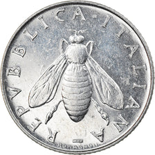 Coin, Italy, 2 Lire, 1970, Rome, EF(40-45), Aluminum, KM:94