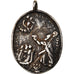 France, Medal, Saint Nicolas, Religions & beliefs, VF(30-35), Silver