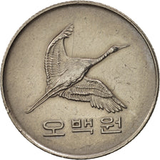 KOREA-SOUTH, 500 Won, 1983, AU(50-53), Copper-nickel, KM:27