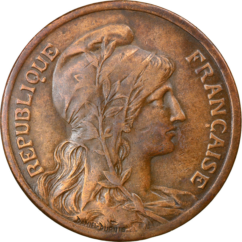 Coin, France, Dupuis, 10 Centimes, 1920, Paris, EF(40-45), Bronze, KM:843
