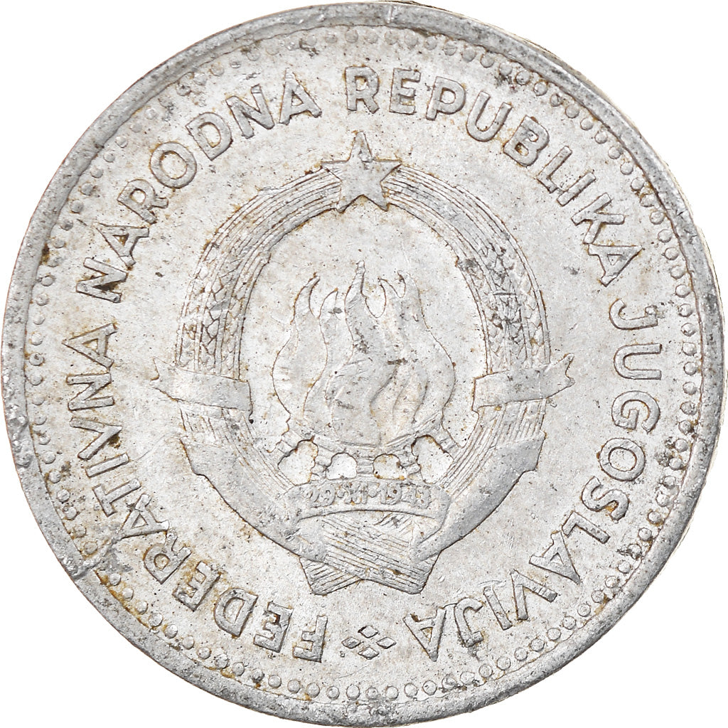 Monnaie, Yougoslavie, 2 Dinara, 1953, TB, Aluminium, KM:31