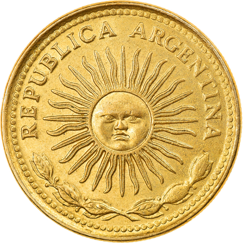 Coin, Argentina, 10 Pesos, 1977, EF(40-45), Aluminum-Bronze, KM:72
